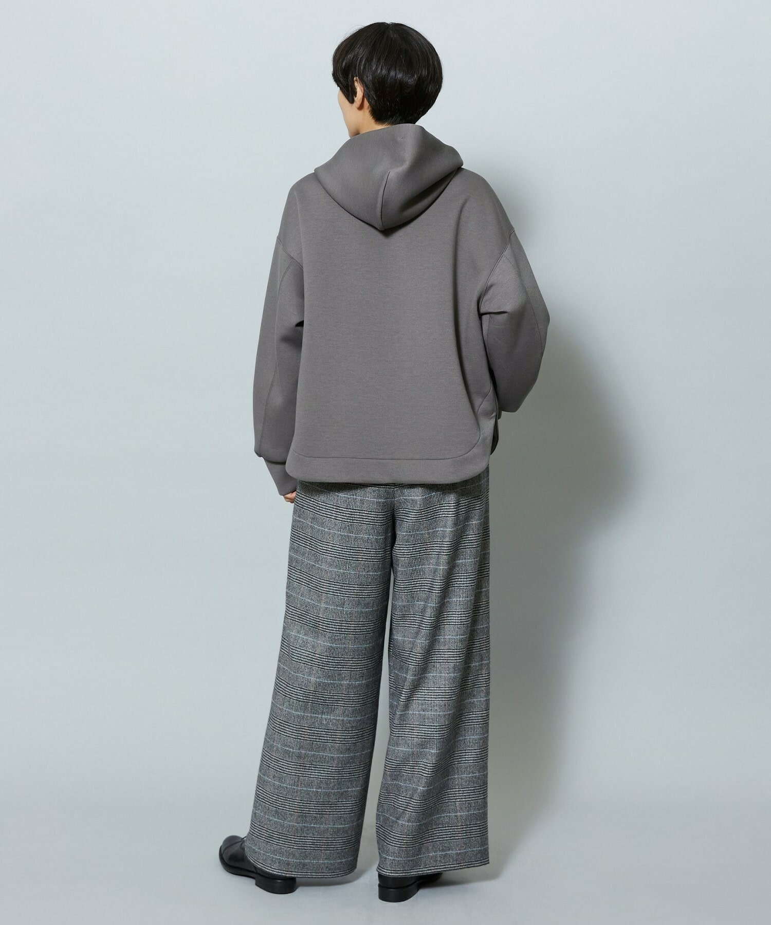 【MOGA】ソフトダンボールフードトップス 詳細画像 チャコールグレー 5