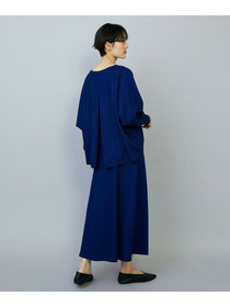 【MOGA】ミルド天竺Vネックトップス 詳細画像 チャコールグレー 10