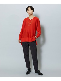 【MOGA】ハイテンション裏起毛テーパードシルエットパンツ 詳細画像 ブラック 11