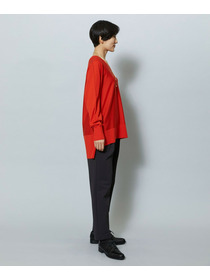 【MOGA】ハイテンション裏起毛テーパードシルエットパンツ 詳細画像 ブラック 17