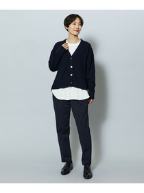 【MOGA】ハイテンション裏起毛テーパードシルエットパンツ 詳細画像 ブラック 2