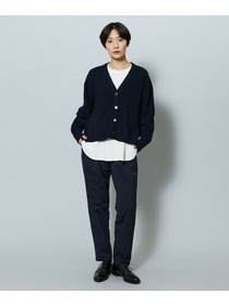 【MOGA】ハイテンション裏起毛テーパードシルエットパンツ 詳細画像 ブラック 5