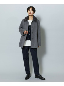 【MOGA】ハイテンション裏起毛テーパードシルエットパンツ 詳細画像 ブラック 6