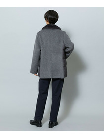 【MOGA】ハイテンション裏起毛テーパードシルエットパンツ 詳細画像 ブラック 7