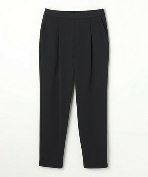 【MOGA】ハイテンション裏起毛テーパードシルエットパンツ 詳細画像 ブラック 2