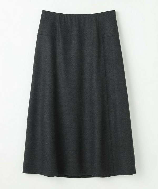ミルド天竺フレアースカート 詳細画像 チャコールグレー 2