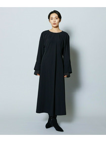 【MOGA Collection】MOGA Collection シーンレスダブルクロスワンピース 詳細画像 ブラック 12