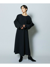 【MOGA Collection】MOGA Collection シーンレスダブルクロスワンピース 詳細画像 ブラック 13