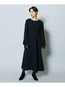 【MOGA Collection】MOGA Collection シーンレスダブルクロスワンピース 詳細画像 ブラック 14