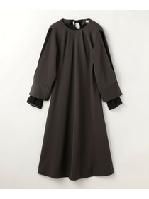 【MOGA Collection】MOGA Collection シーンレスダブルクロスワンピース 詳細画像 ブラック 24