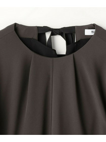 【MOGA Collection】MOGA Collection シーンレスダブルクロスワンピース 詳細画像 ブラック 26