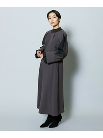 【MOGA Collection】MOGA Collection シーンレスダブルクロスワンピース 詳細画像 ブラック 7