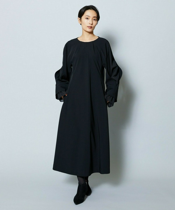 【MOGA Collection】MOGA Collection シーンレスダブルクロスワンピース