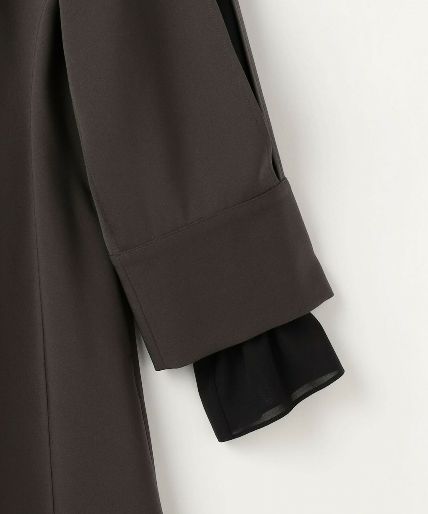 【MOGA Collection】MOGA Collection シーンレスダブルクロスワンピース 詳細画像 ブラック 28