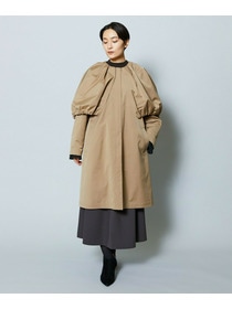 【MOGA Collection】MOGA Collection ポリエステルロングサテンコート 詳細画像 ブラック 13