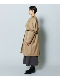 【MOGA Collection】MOGA Collection ポリエステルロングサテンコート 詳細画像 ブラック 18