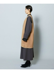 【MOGA Collection】MOGA Collection ポリエステルロングサテンコート 詳細画像 ブラック 23