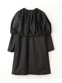 【MOGA Collection】MOGA Collection ポリエステルロングサテンコート 詳細画像 ブラック 26