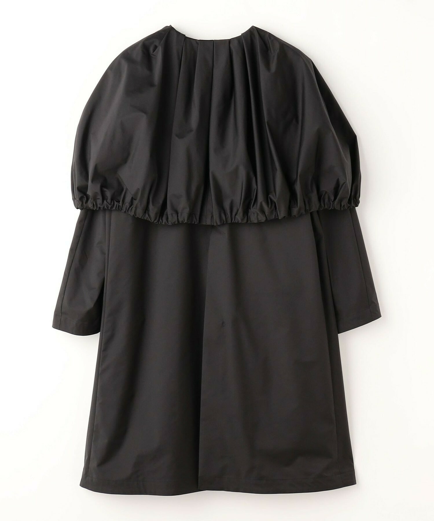 【MOGA Collection】MOGA Collection ポリエステルロングサテンコート 詳細画像 ブラック 26