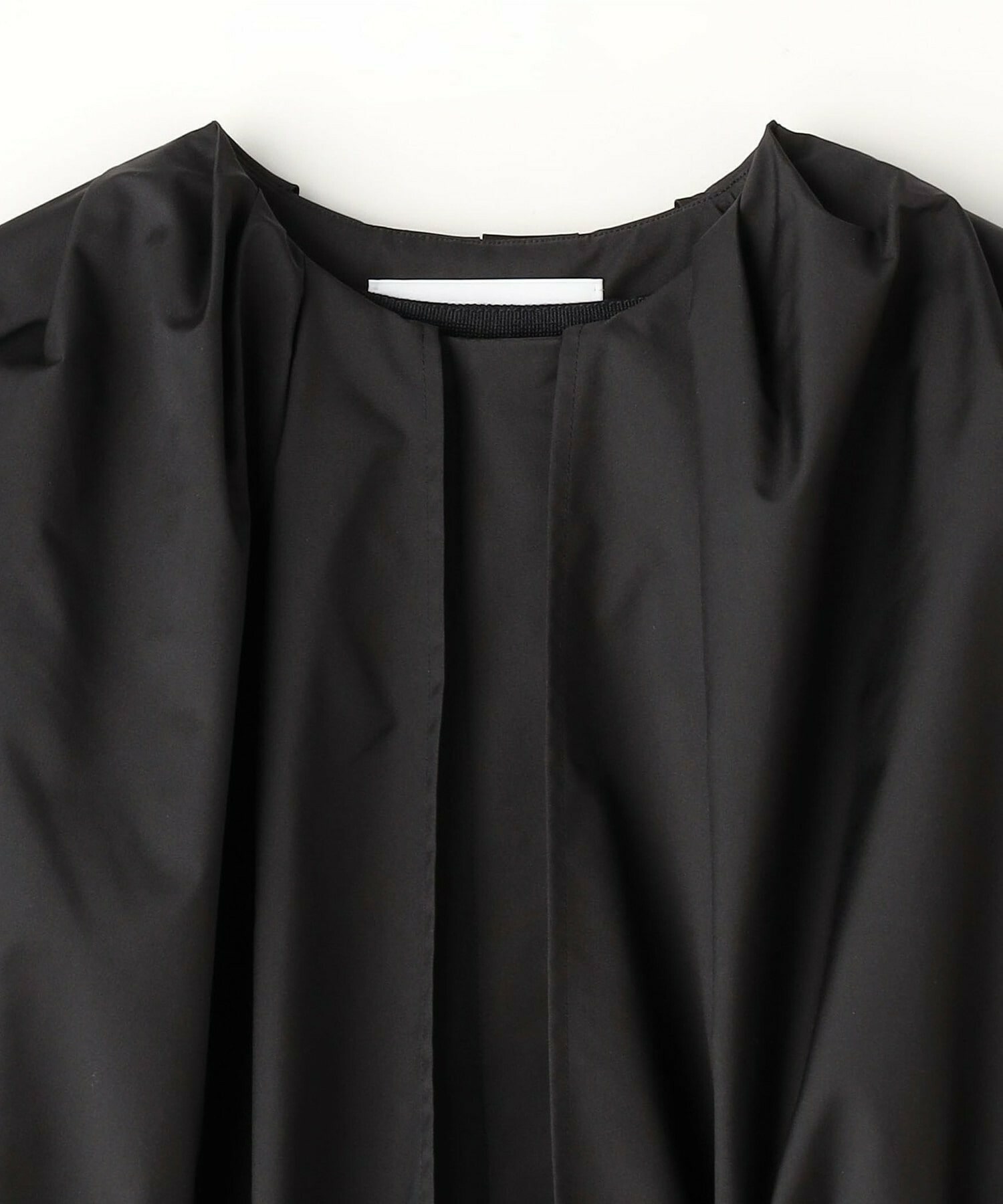 【MOGA Collection】MOGA Collection ポリエステルロングサテンコート 詳細画像 ブラック 27