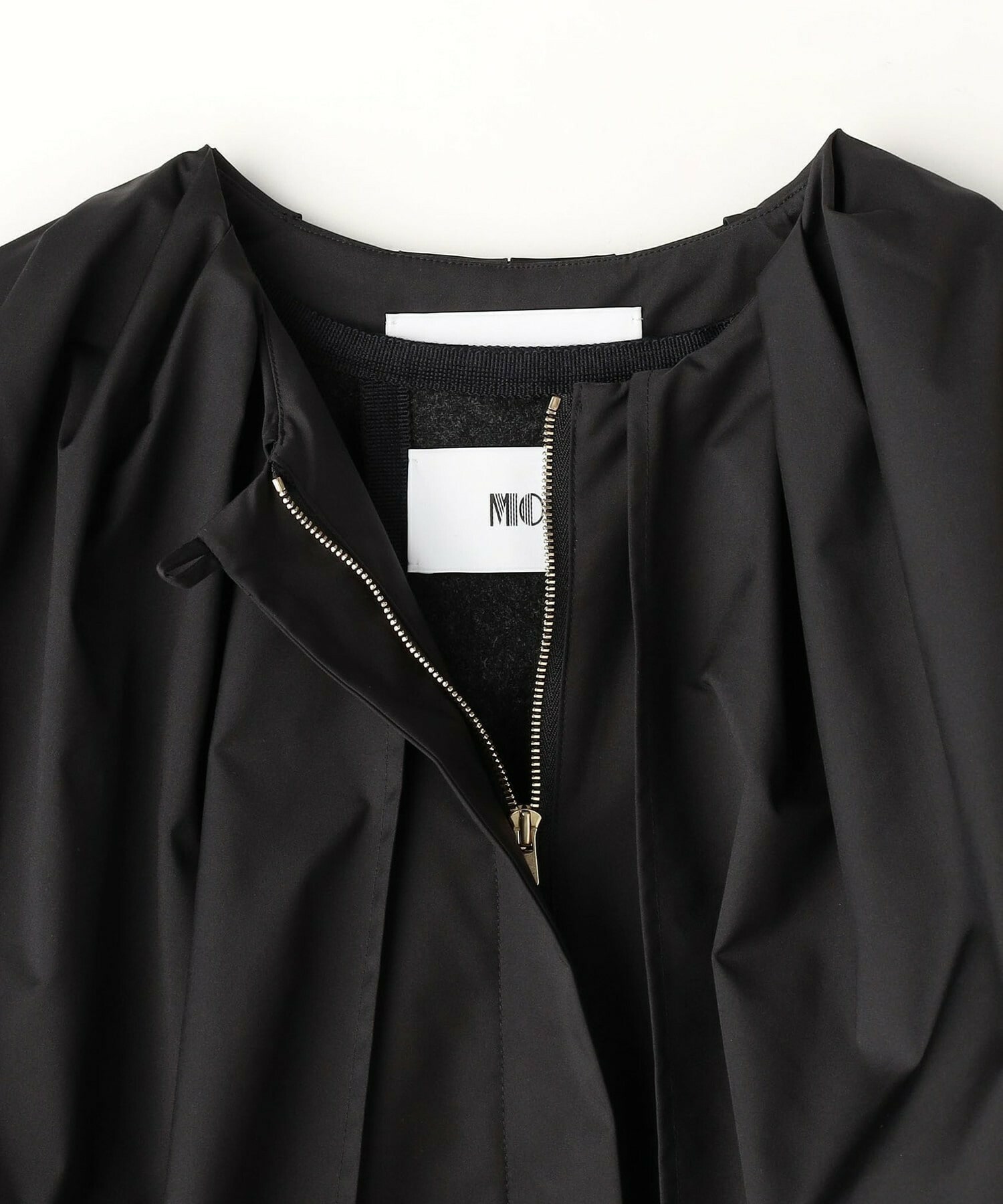 【MOGA Collection】MOGA Collection ポリエステルロングサテンコート 詳細画像 ブラック 28