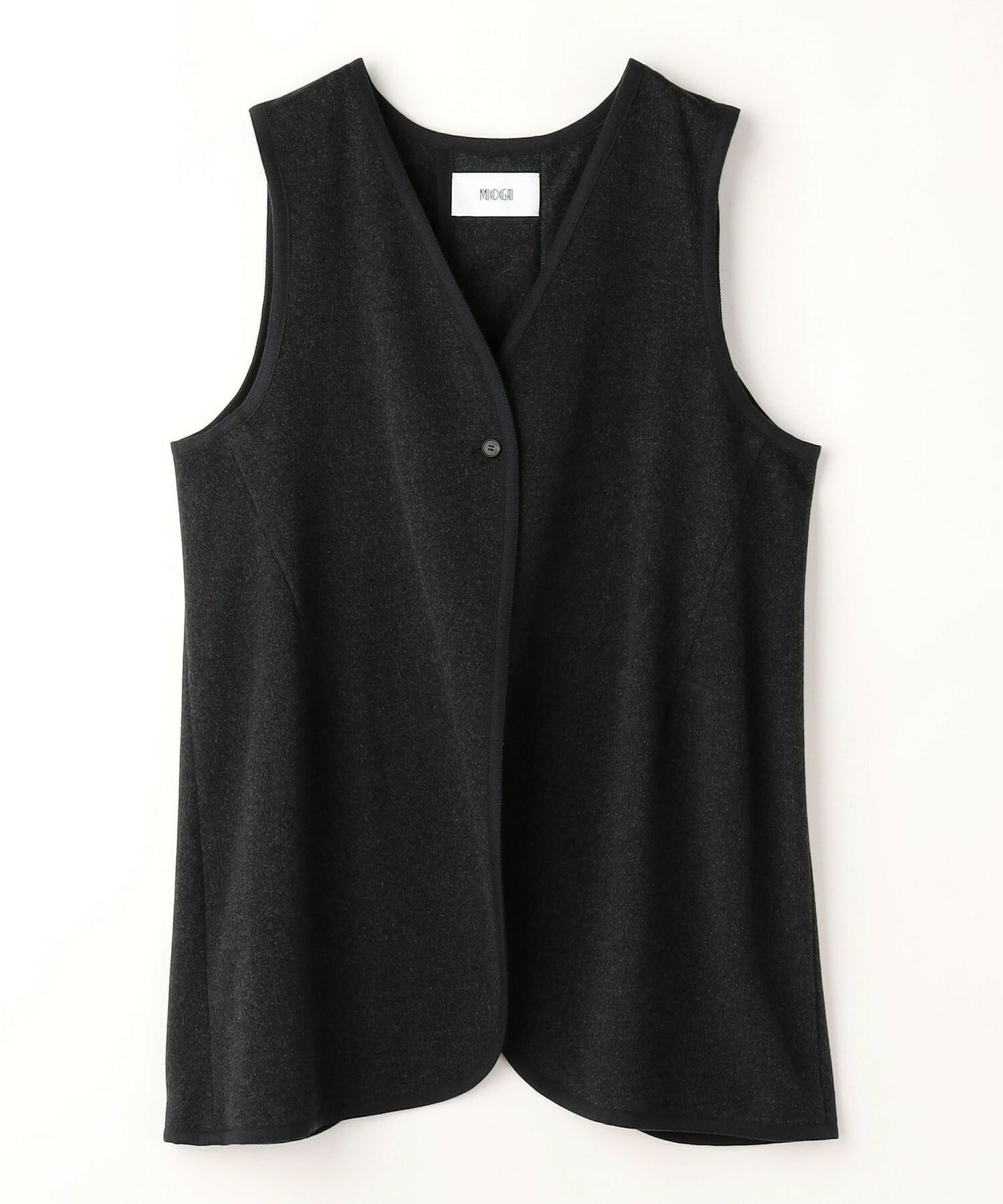 【MOGA Collection】MOGA Collection ポリエステルロングサテンコート 詳細画像 ブラック 32