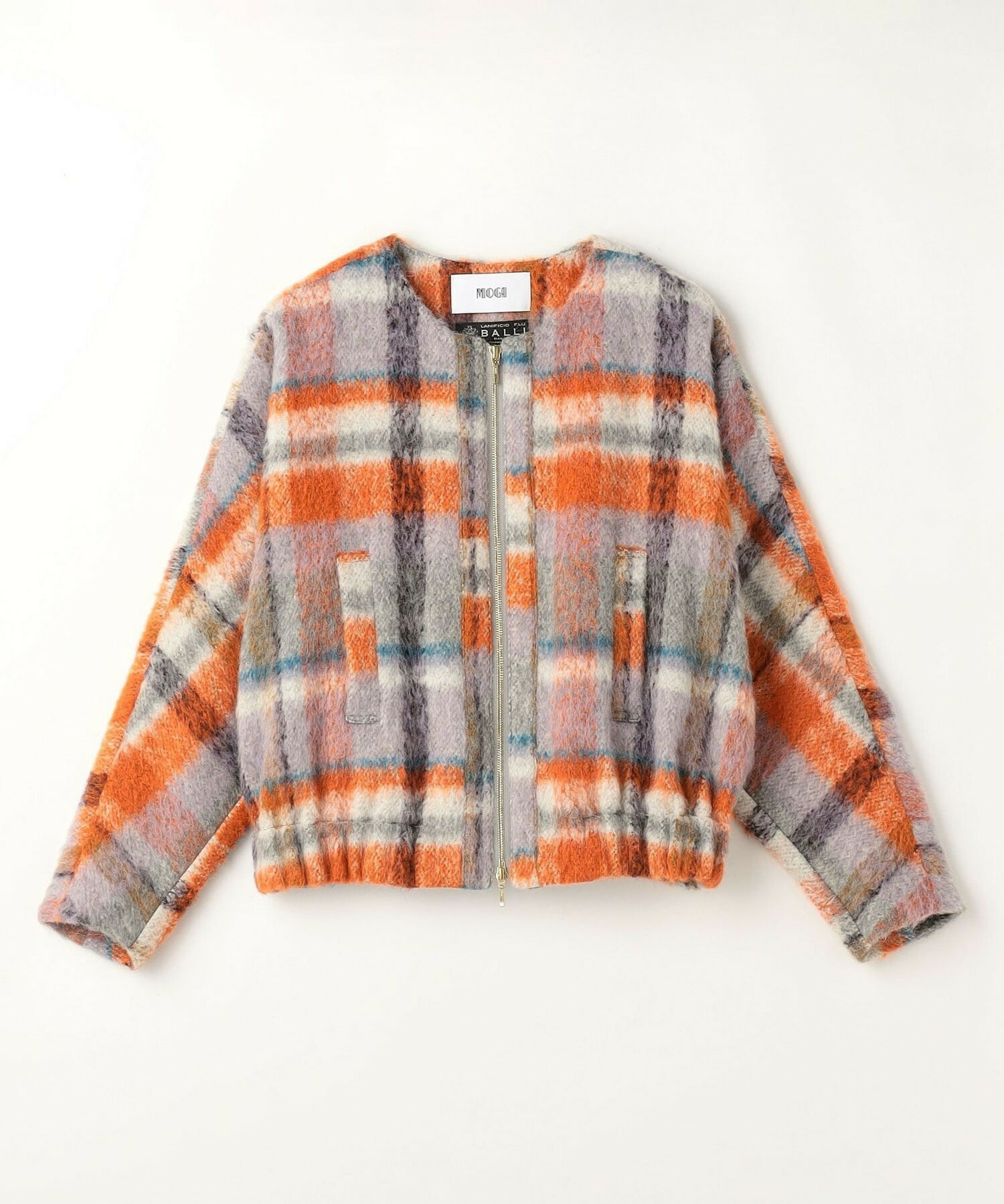 【MOGA Collection】MOGA Collection カラフルシャギーブルゾン 詳細画像 オレンジ 23