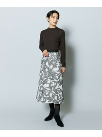 【MOGA Collection】MOGA Collection リーフツイードフレアスカート 詳細画像 ホワイト×ブラック 13