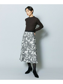 【MOGA Collection】MOGA Collection リーフツイードフレアスカート 詳細画像 ホワイト×ブラック 14