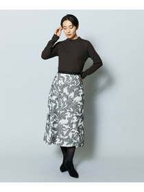 【MOGA Collection】MOGA Collection リーフツイードフレアスカート 詳細画像 ホワイト×ブラック 15