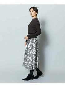 【MOGA Collection】MOGA Collection リーフツイードフレアスカート 詳細画像 ホワイト×ブラック 17