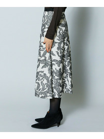 【MOGA Collection】MOGA Collection リーフツイードフレアスカート 詳細画像 ホワイト×ブラック 20