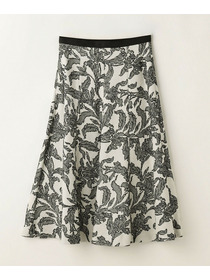 【MOGA Collection】MOGA Collection リーフツイードフレアスカート 詳細画像 ホワイト×ブラック 23