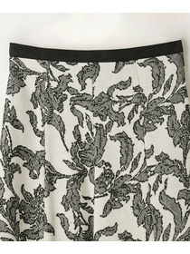 【MOGA Collection】MOGA Collection リーフツイードフレアスカート 詳細画像 ホワイト×ブラック 24