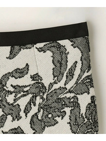 【MOGA Collection】MOGA Collection リーフツイードフレアスカート 詳細画像 ホワイト×ブラック 25