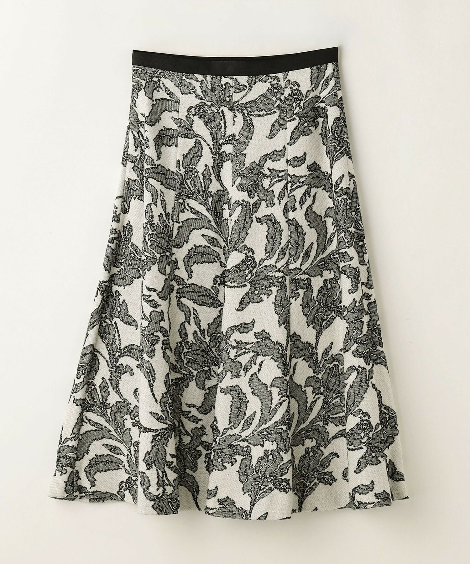 【MOGA Collection】MOGA Collection リーフツイードフレアスカート 詳細画像 ホワイト×ブラック 23