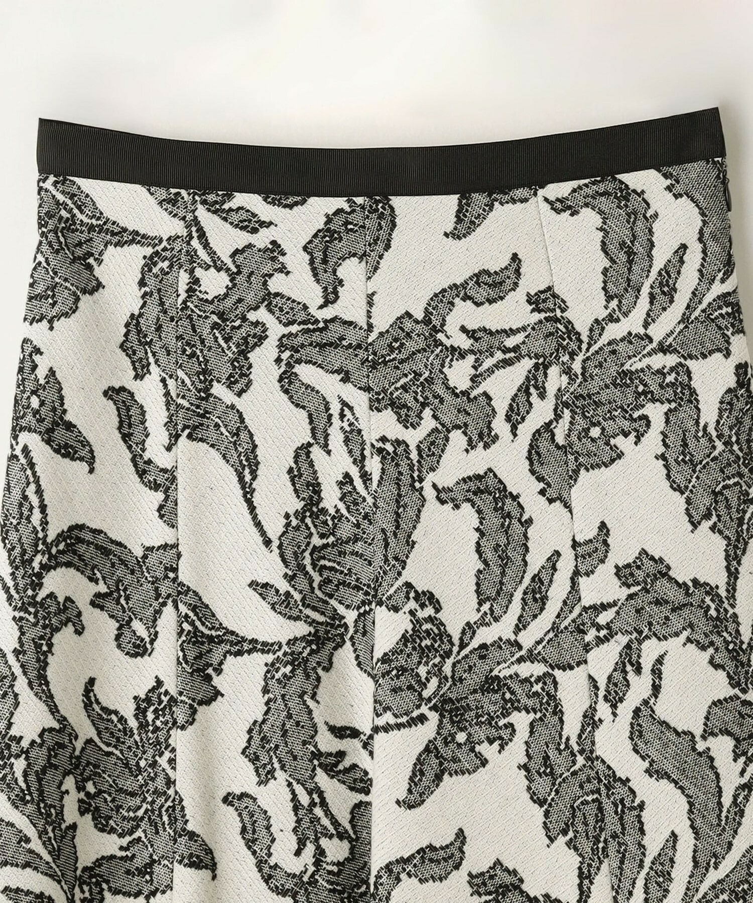 【MOGA Collection】MOGA Collection リーフツイードフレアスカート 詳細画像 ホワイト×ブラック 24