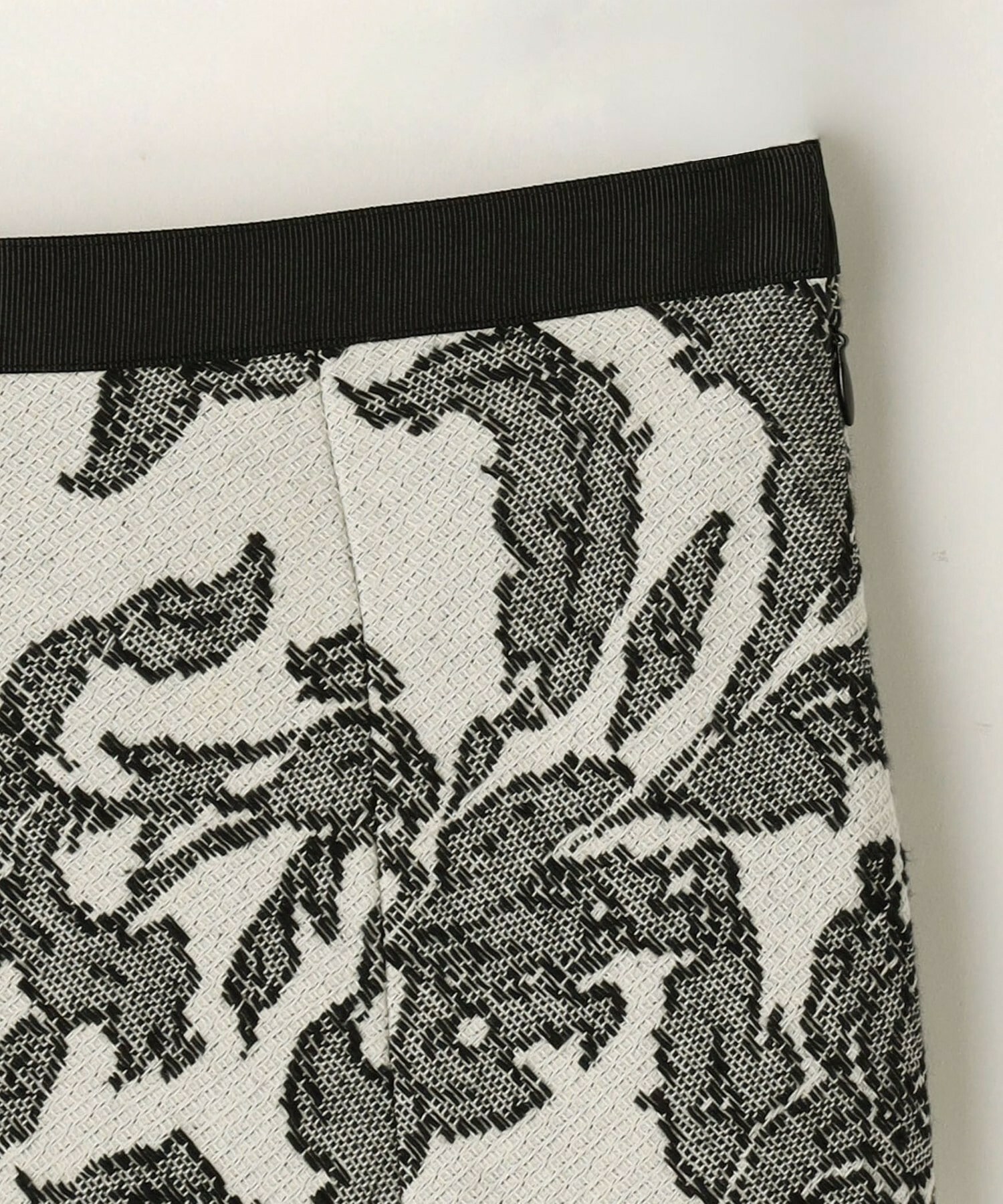 【MOGA Collection】MOGA Collection リーフツイードフレアスカート 詳細画像 ホワイト×ブラック 25