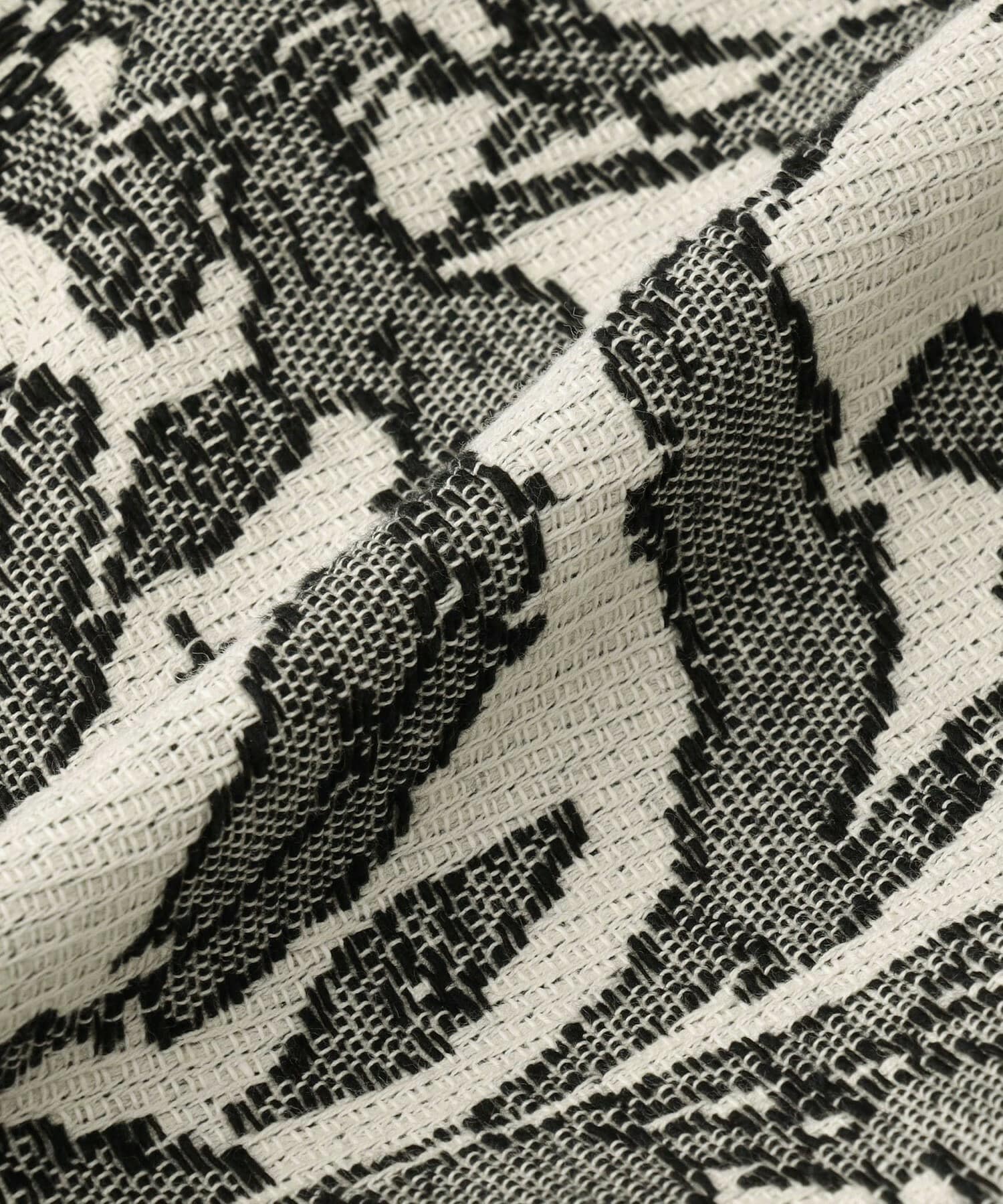 【MOGA Collection】MOGA Collection リーフツイードフレアスカート 詳細画像 ホワイト×ブラック 27