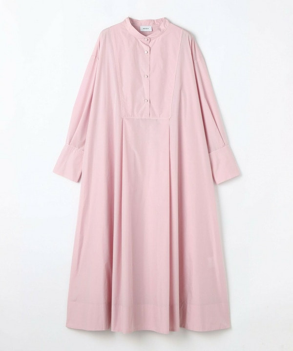 ライトメモリータフタブザムシャツワンピース 詳細画像 ピンク 2
