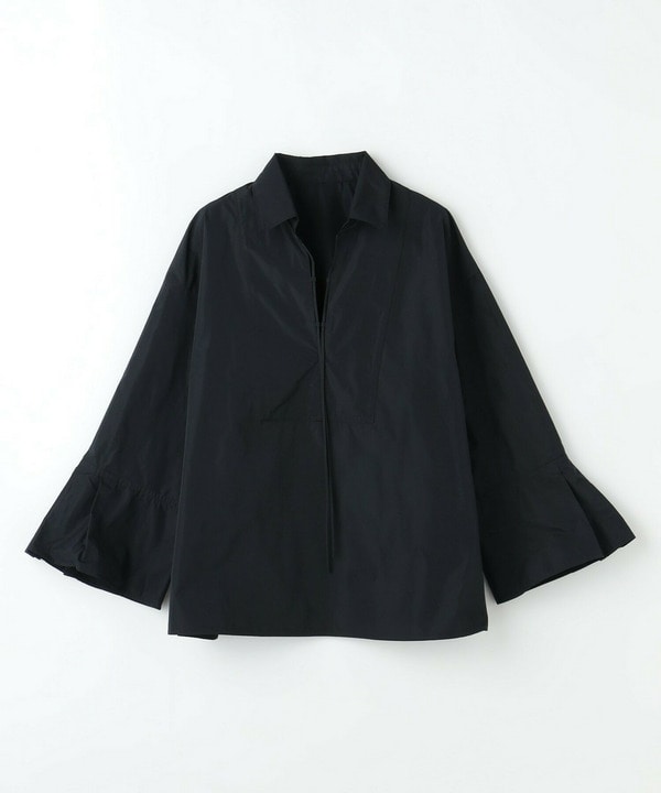 メモリーマイクロタフタプルオーバーシャツ 詳細画像 ネイビー 2