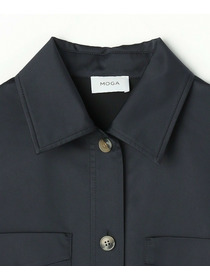 【MOGA】ストレッチタフタオーバーシャツ 詳細画像 ライトグレー 25