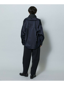 【MOGA】ストレッチタフタオーバーシャツ 詳細画像 ライトグレー 9