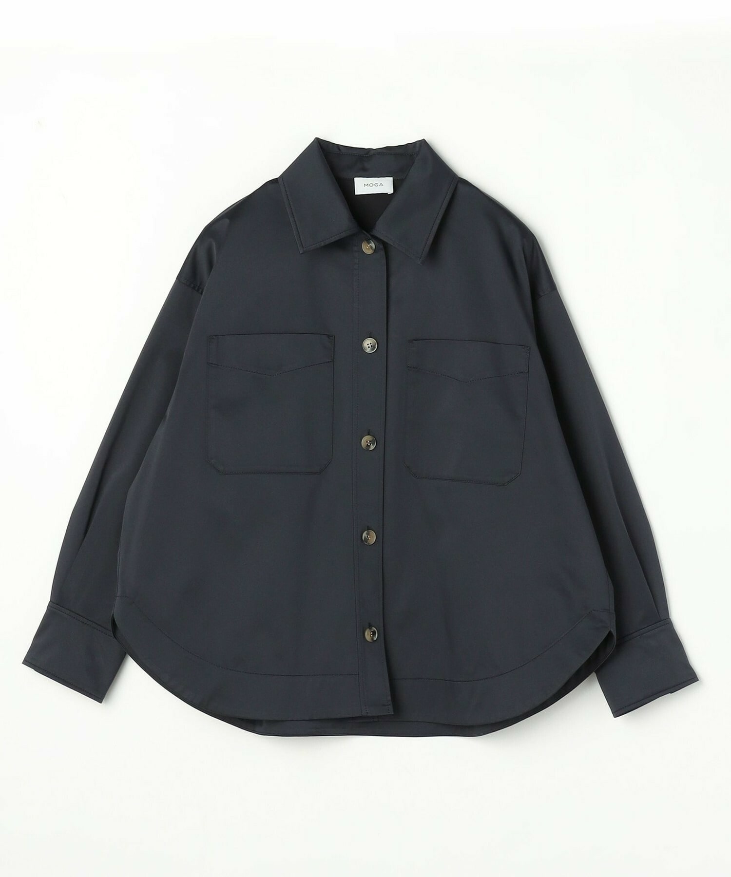 【MOGA】ストレッチタフタオーバーシャツ 詳細画像 ライトグレー 23
