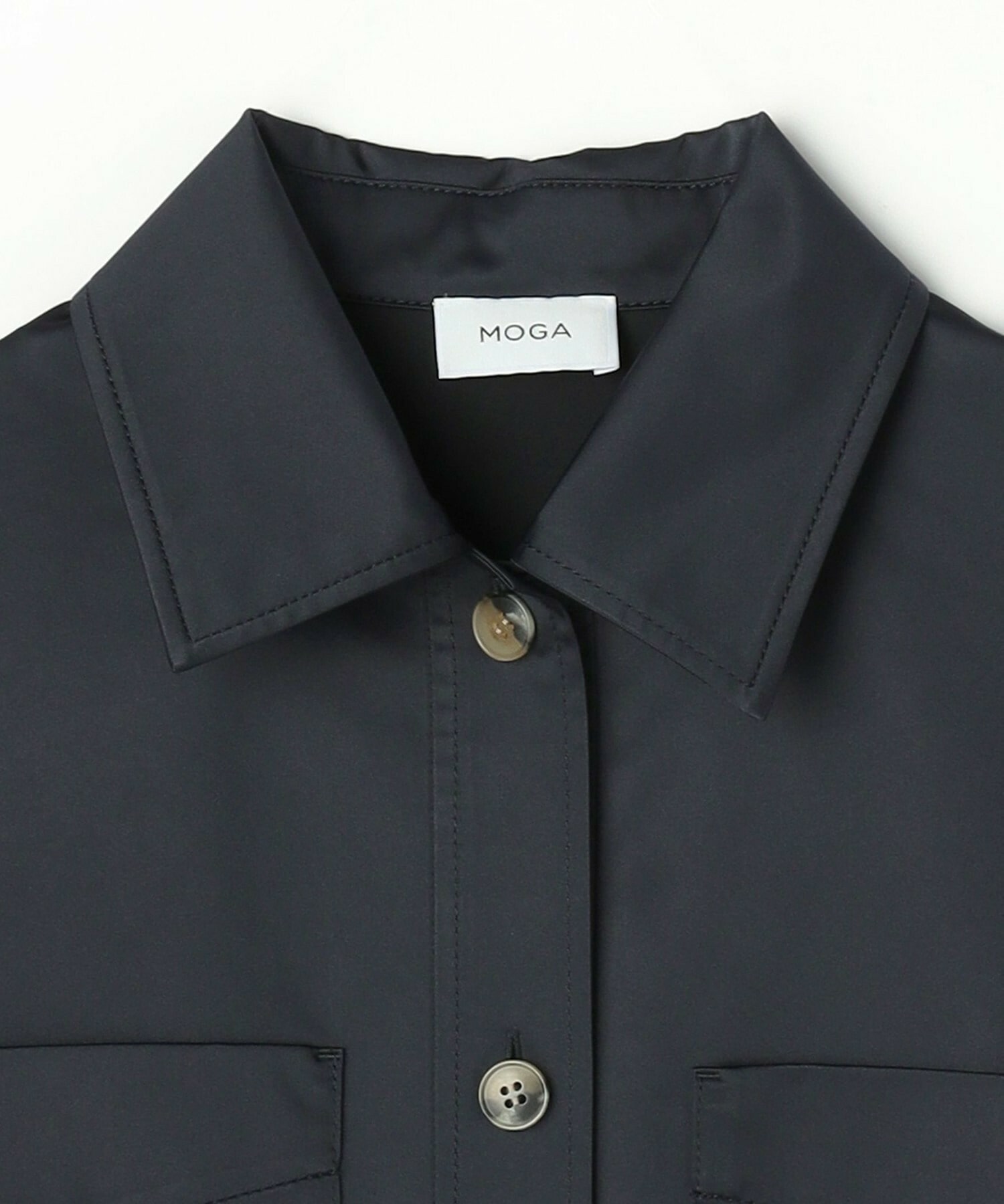 【MOGA】ストレッチタフタオーバーシャツ 詳細画像 ライトグレー 25