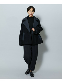 【MOGA】ウーリング圧縮テーラードコート 詳細画像 ブラック 1