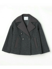 【MOGA】ウーリング圧縮テーラードコート 詳細画像 ブラック 22