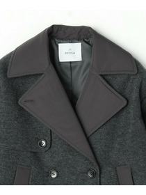 【MOGA】ウーリング圧縮テーラードコート 詳細画像 ブラック 24