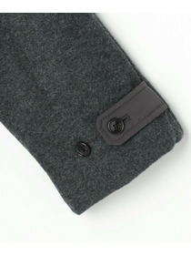 【MOGA】ウーリング圧縮テーラードコート 詳細画像 ブラック 25