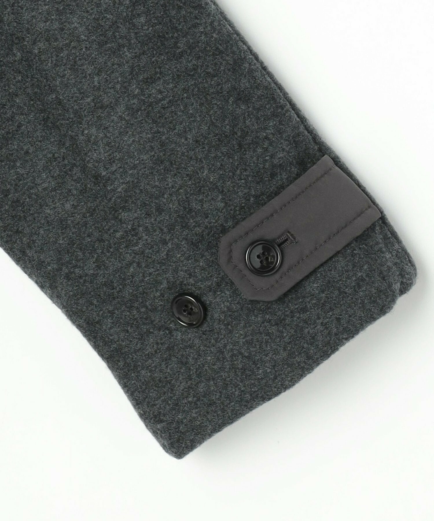 【MOGA】ウーリング圧縮テーラードコート 詳細画像 ブラック 25